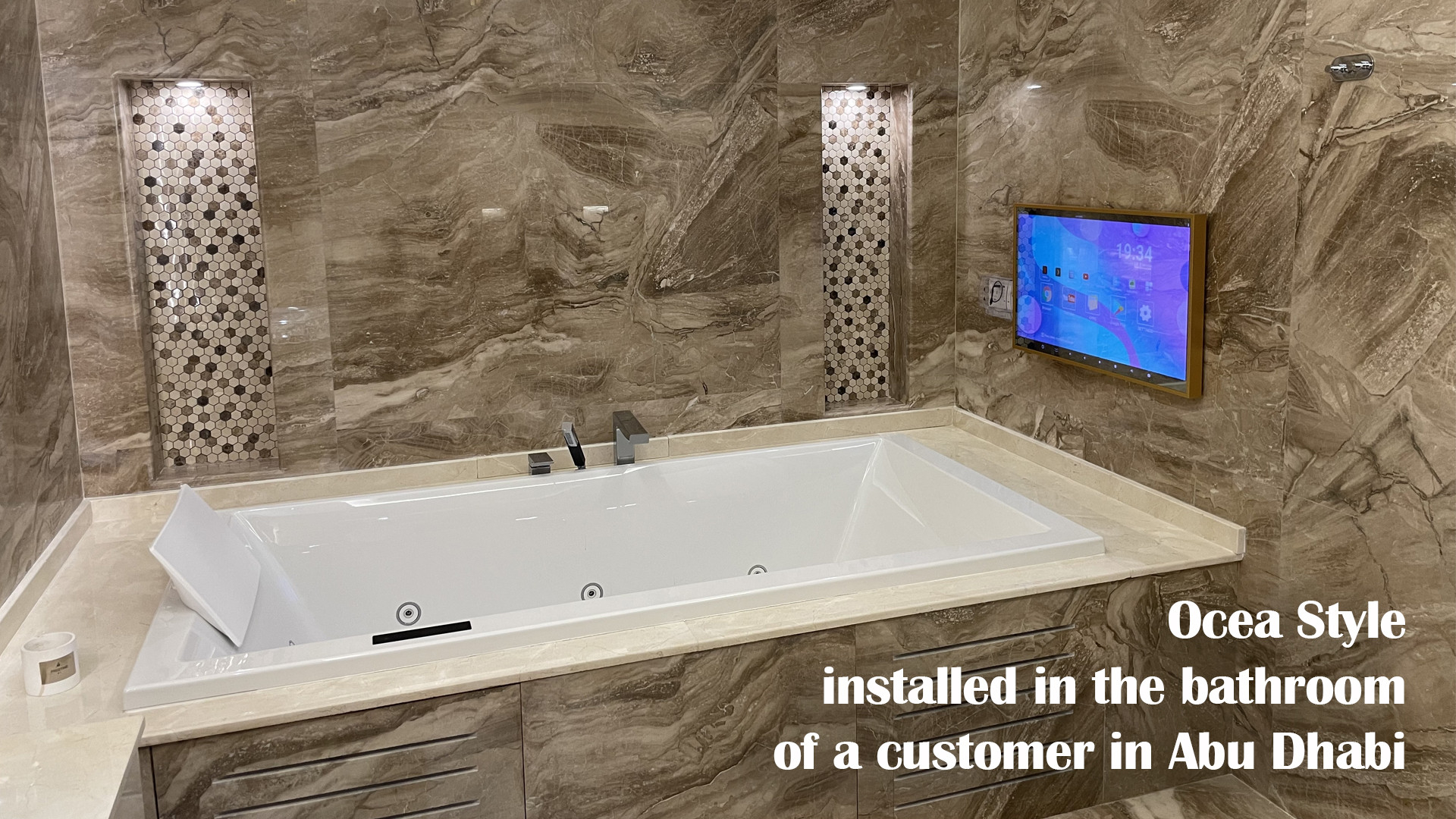 Ocea Style Badezimmer Tv for Badezimmer Fernseher